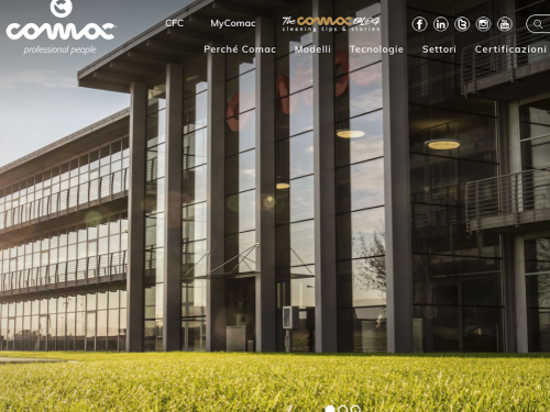 COMAC lancia il nuovo sito web con tutte le soluzioni per la pulizia professionale