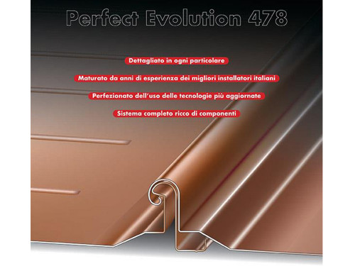 Perfect Evolution 478: un mix di estetica e funzionalità per coperture