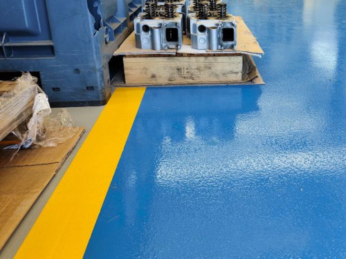 Rires: non-slip floors ideal for the mechanical industry