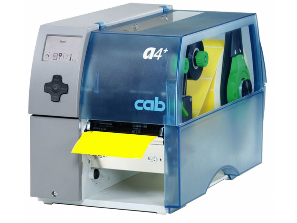 Stampante di etichette a trasferimento termico Cab A4+