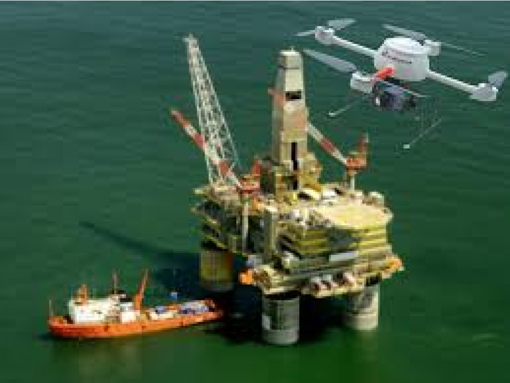 Sistemi di visione e controllo piattaforme oil e gas tramite droni