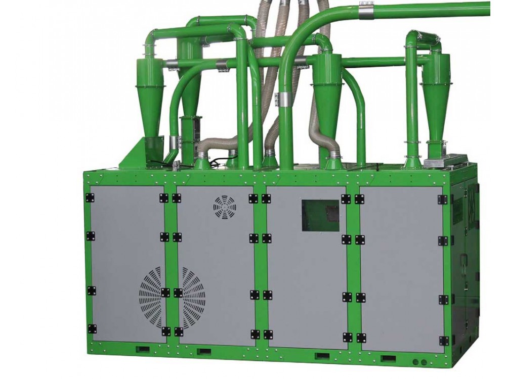 Sistema di riciclaggio multifunzione di scarti industriali Wire Pro