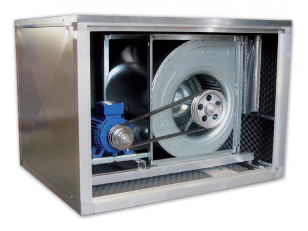 Ventilatore cassonato BD-Box con trasmissione a cinghia