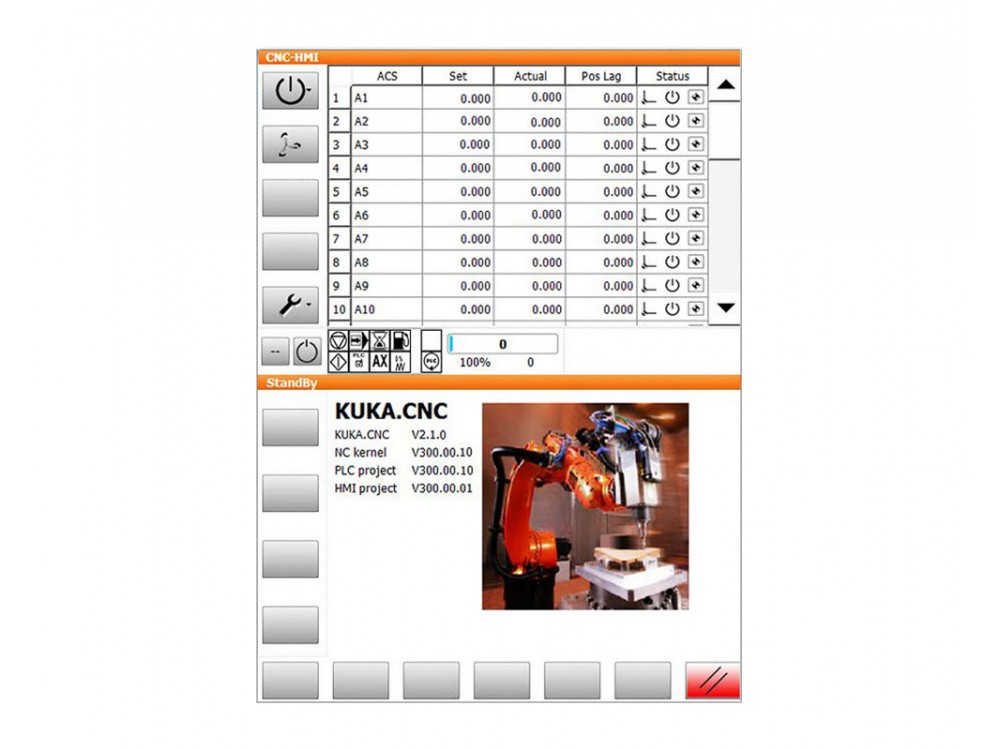Software applicativo per la programmazione di robot basata su CNC
