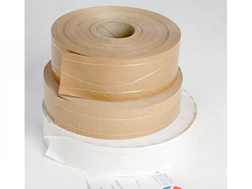 Nastri per imballaggio in carta gommata con fili