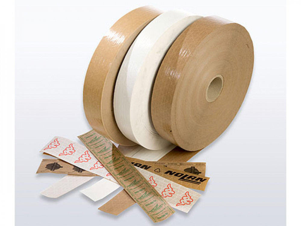 Nastri adesivi per imballaggio in carta gommata rinforzata