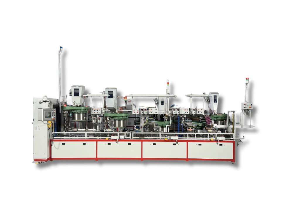 XL-VPM vertical assembly machine for plastic articles