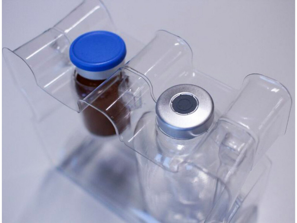 Thermoformed shaped packaging for the pharmaceutical industry