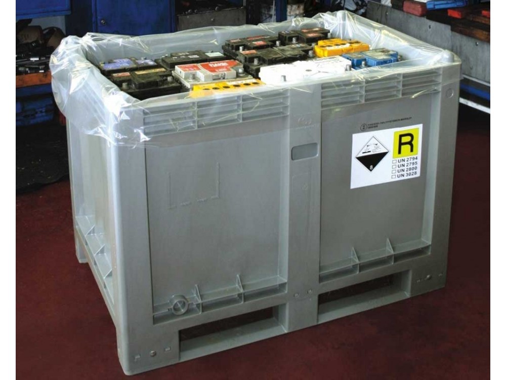 Contenitori ecologici per pile e batterie Cargopallet